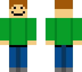 a guy with a green shirt