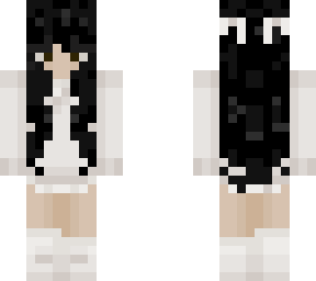 black haired brown eyed girl