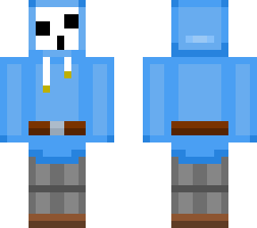 blue shy guy