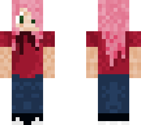 pink girly/demon