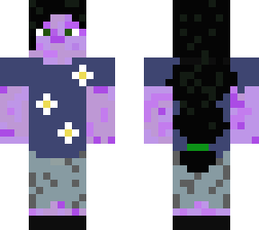 purple fairy girl