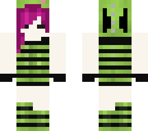 scene green and black don't forget the gir hat