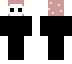 skull kitty with strawberry hat