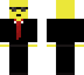 banana in suit
