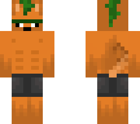carrotnoheadman as a blackfooted ferret