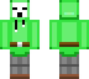 green shy guy