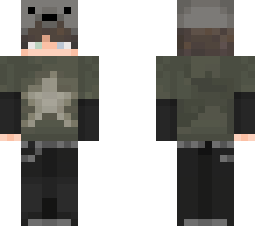 grunge wolf hat