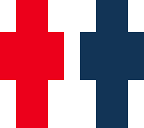 random blue and red guy (and black)