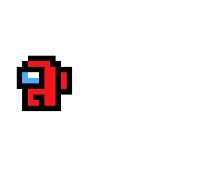 among us pixel art