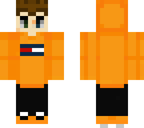 orange tommy hilfigure