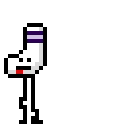 purple sock