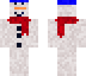 snowman with scarf