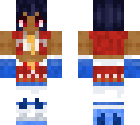Bishoujo Starscream | Minecraft Skin