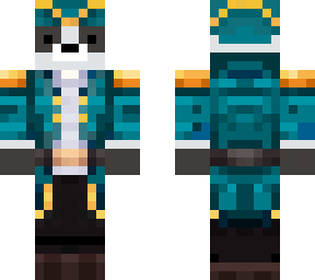 blue panda pirate