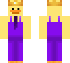 duck with crown