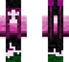 goth sakura girl with frog shoes