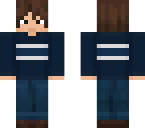luka - blue sweater