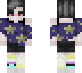 nonbinary person wearing star shirt