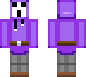 purple shy guy