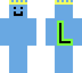 blue smile