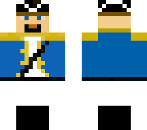 general soldier  bleu fonc whit black boots