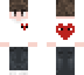sb wearing cdg play and baggy jeans (better textures)