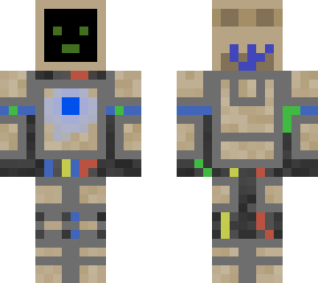weathered robot