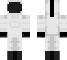 white hazmat suit