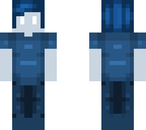 blue colored guy