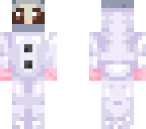 bush baby snowman pink festive