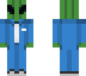 alien in a jumpsuit