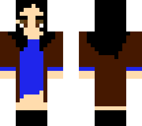 bren - blue dress