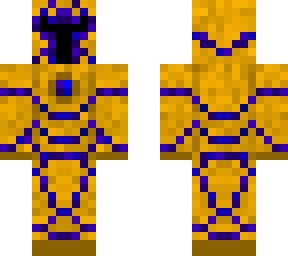 gold-blue knight