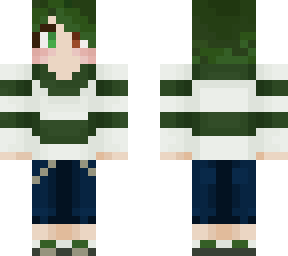 green hair skin update for 1.21.3