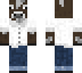 normal dude but cow