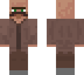 villager with mustache