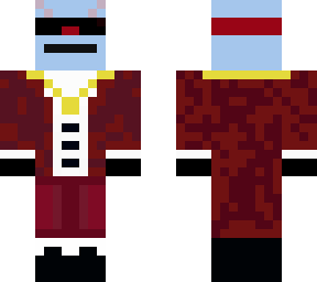 alien with red suit