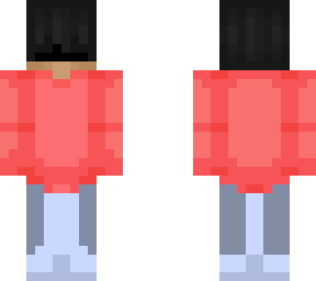 cosmictry's skin with a red shirt