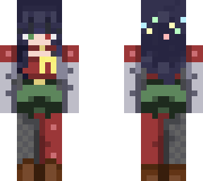 dark elfesque girl xmas version