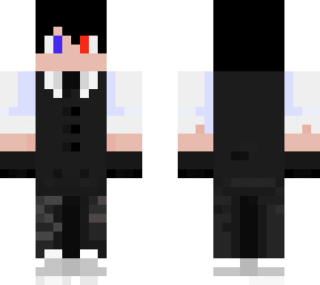 minecraft gamer skin (facade595 suit)