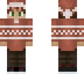 my christmas skin (with hat)