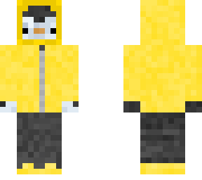 penguin w/ yellow puffer