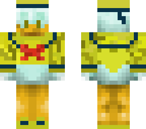 yellow donald duck remake