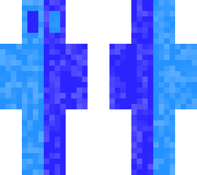 blue fuzz man