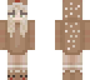 cute reindeer girl