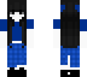 egirl blue outfit