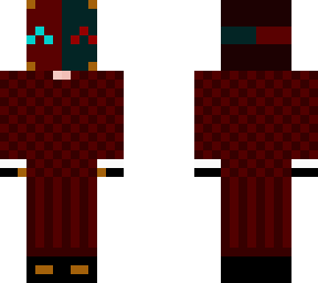 oc with jester clothes and mask