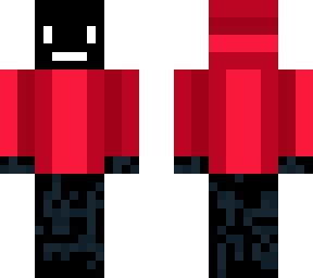 red hoodie