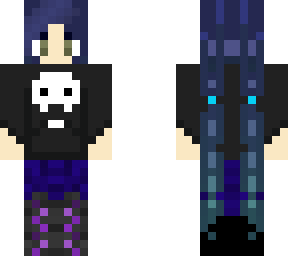 skull hoodie girl