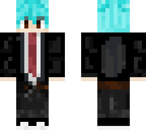 blue guy in suit